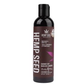 Hemp Seed Massage and Body Oil - Skinny Dip - 8 Fl. Oz./ 237ml